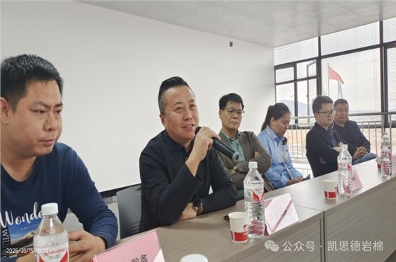 广东启扬节能新材料有限公司董事长孙保勇发言