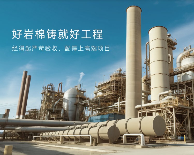 好岩棉铸就好工程
经得起严苛验收，配得上高端项目